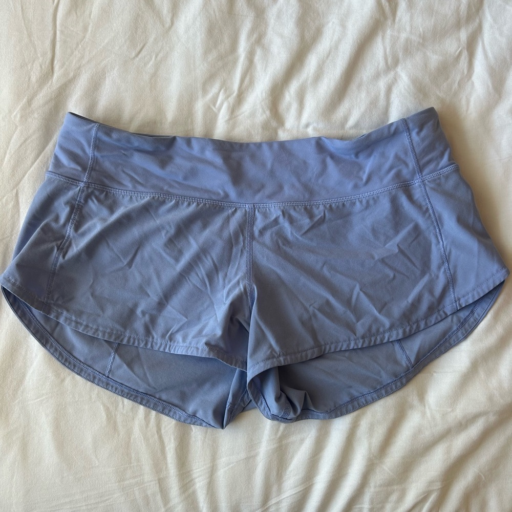 Lululemon Shorts Periwinkle (length 2.5”)